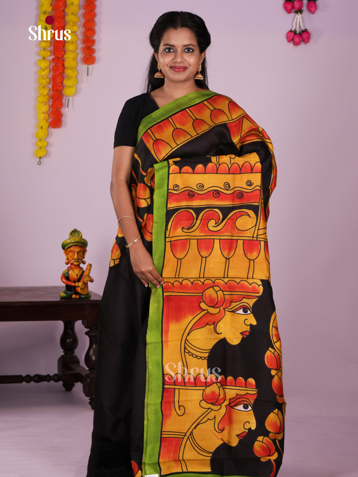 DIS24052 - Tussar Saree - Shop on Shrus.com