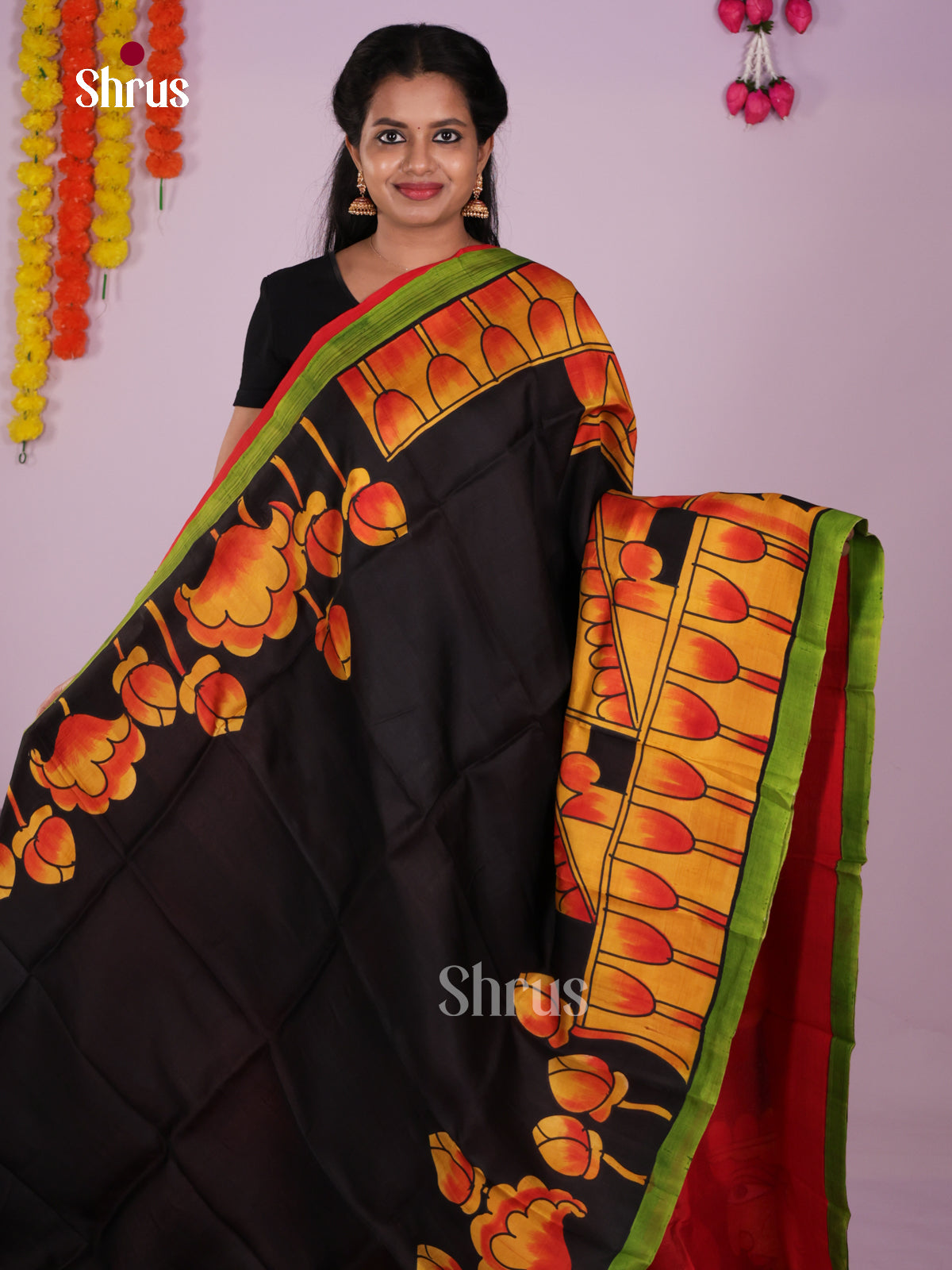 DIS24052 - Tussar Saree - Shop on Shrus.com