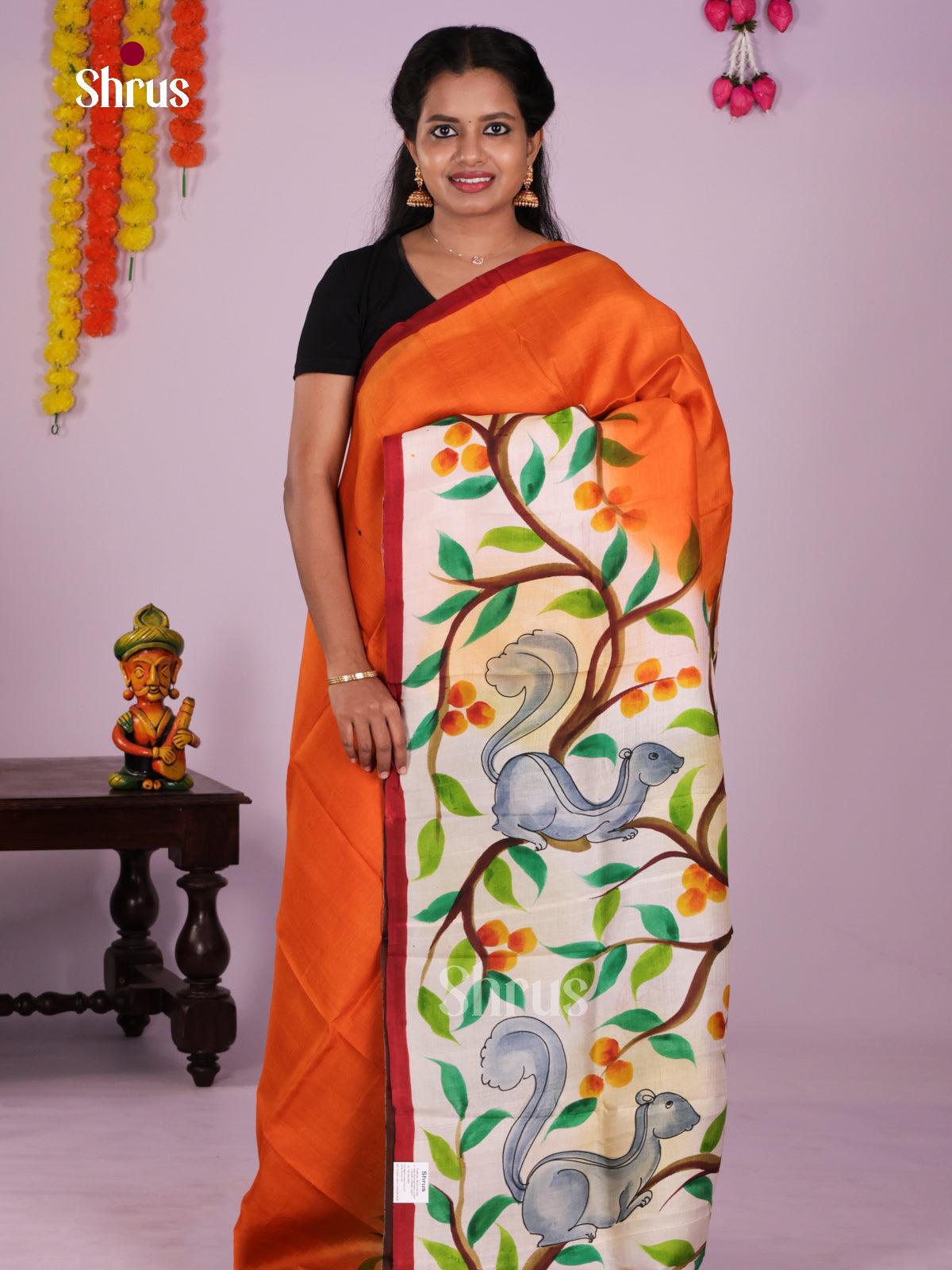DIS24059 - Tussar Saree - Shop on Shrus.com