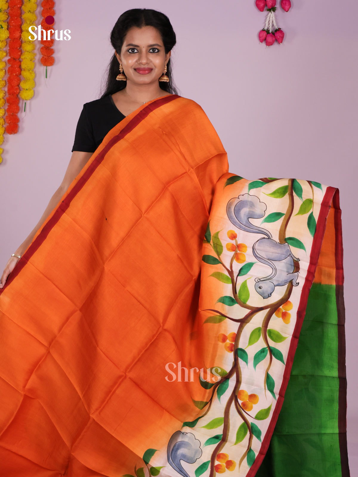 DIS24059 - Tussar Saree - Shop on Shrus.com