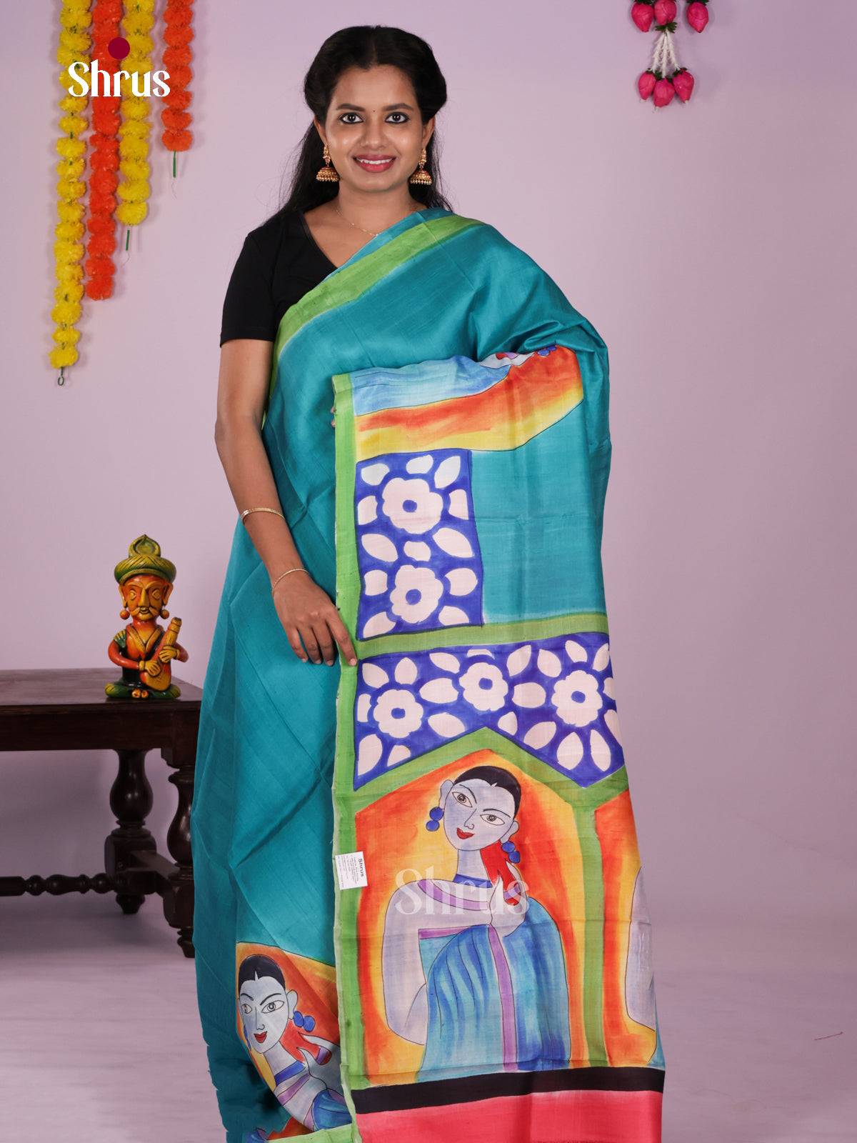 DIS24070 - Tussar Saree - Shop on Shrus.com