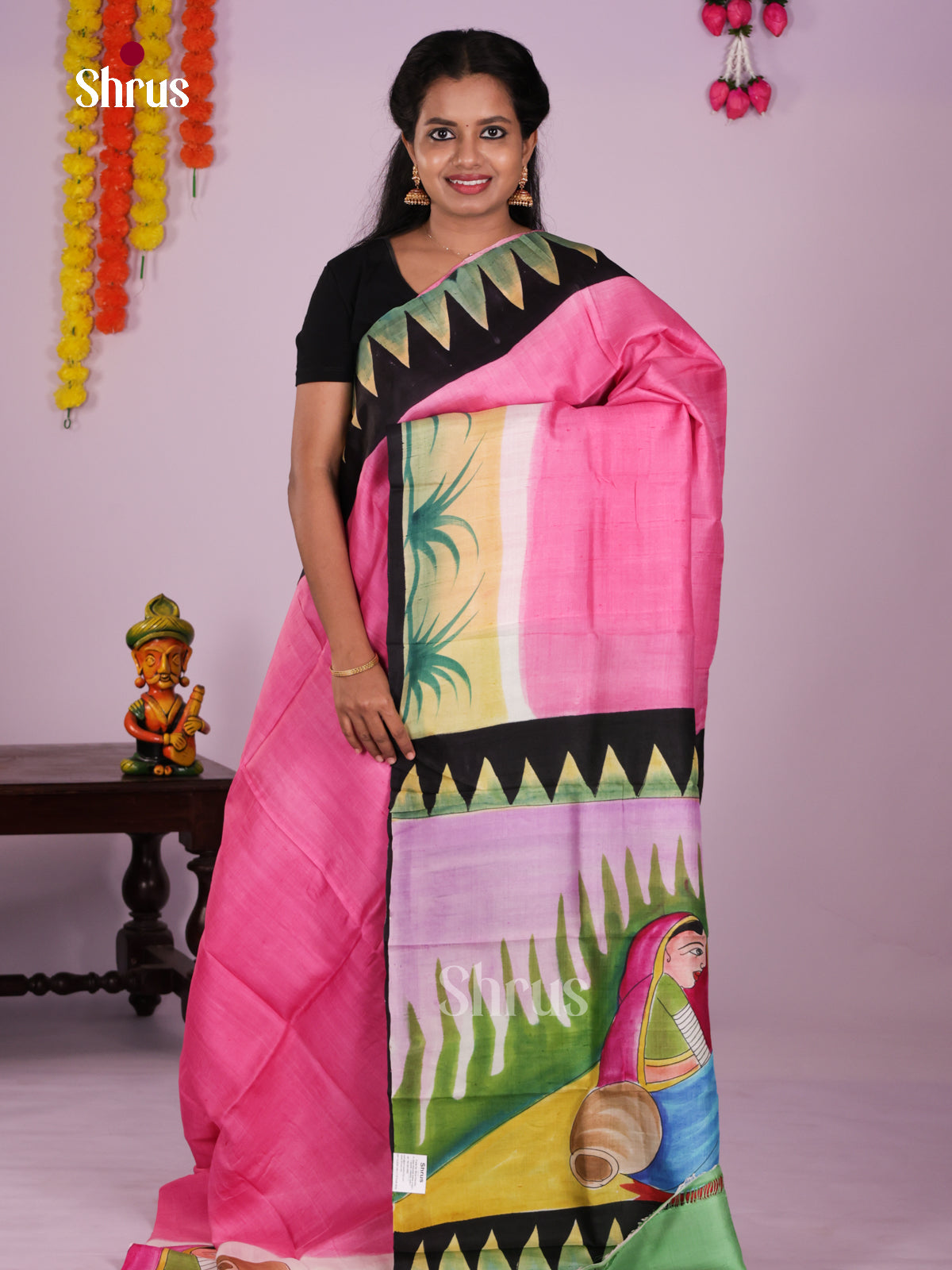 DIS24076 - Tussar Saree - Shop on Shrus.com