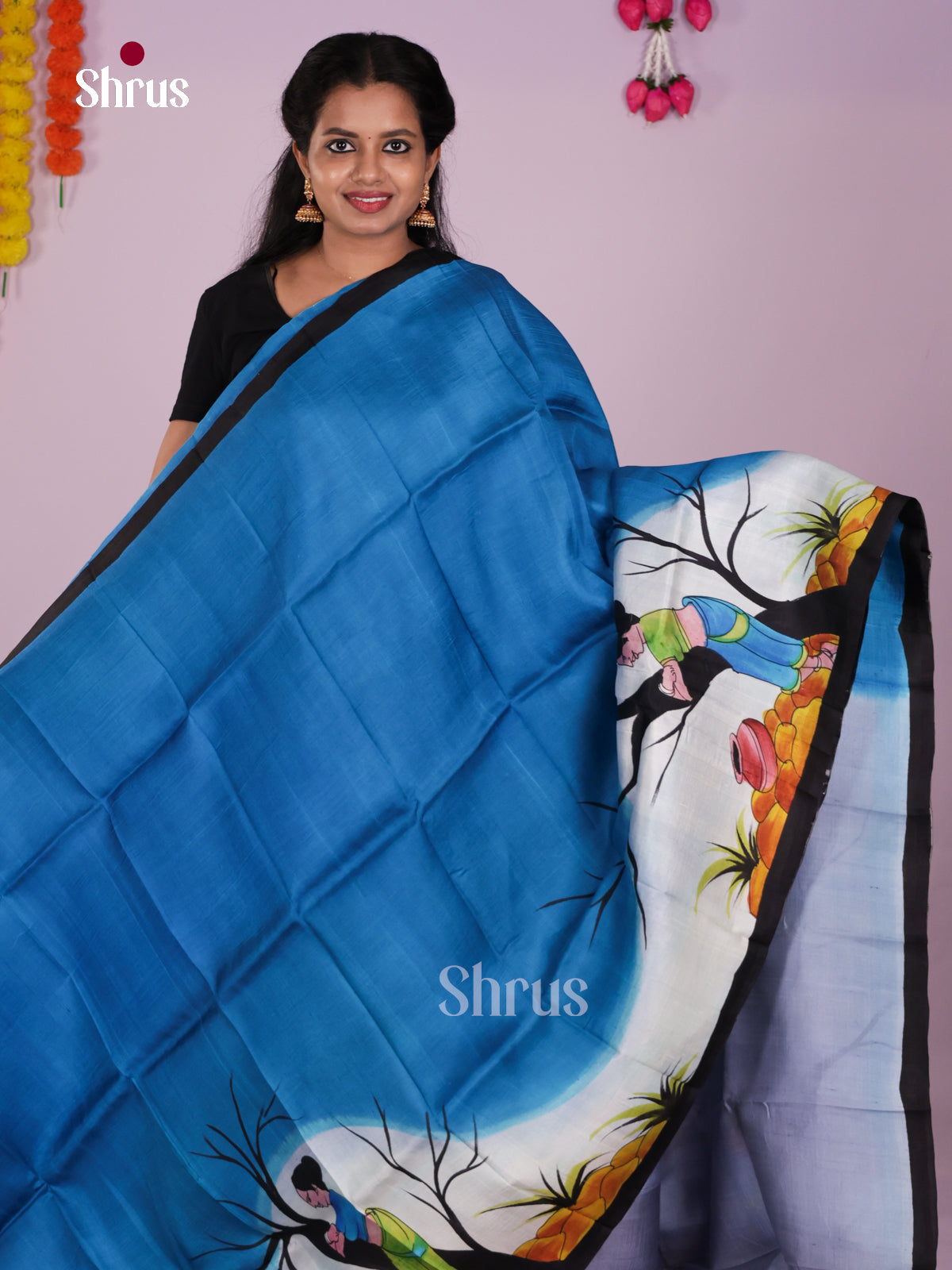 DIS24078 - Tussar Saree - Shop on Shrus.com