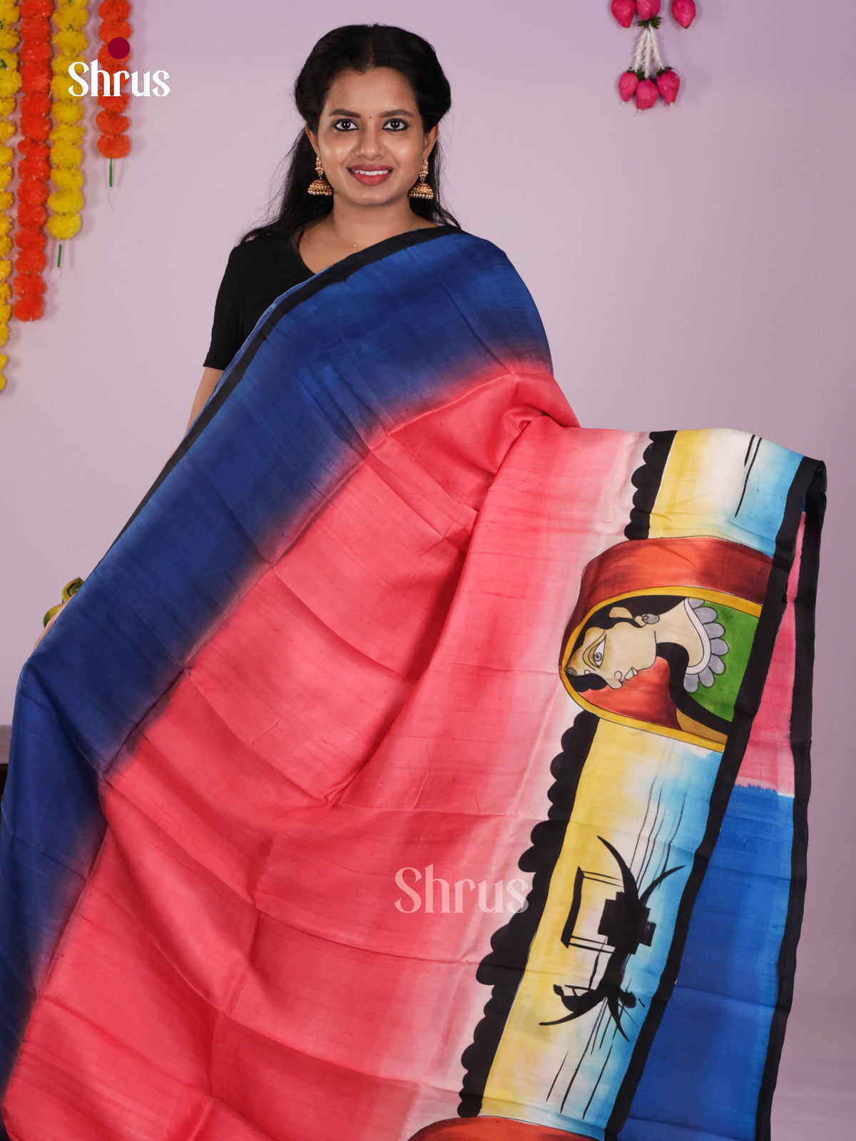 DIS24081 - Tussar Saree - Shop on Shrus.com