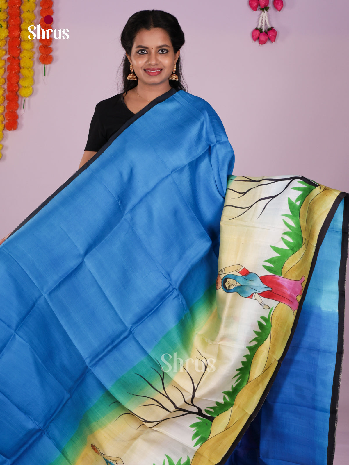 DIS24086 - Tussar Saree - Shop on Shrus.com