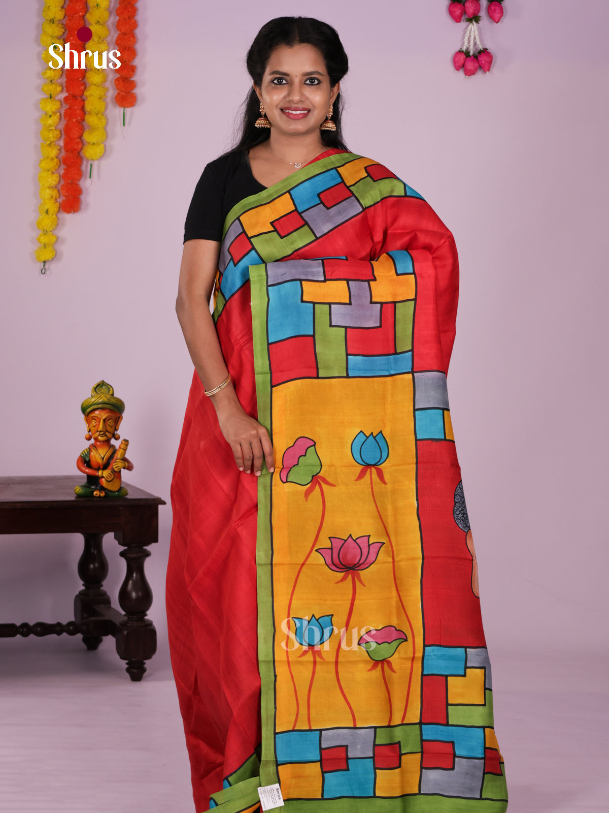 DIS24092 - Tussar Saree - Shop on Shrus.com
