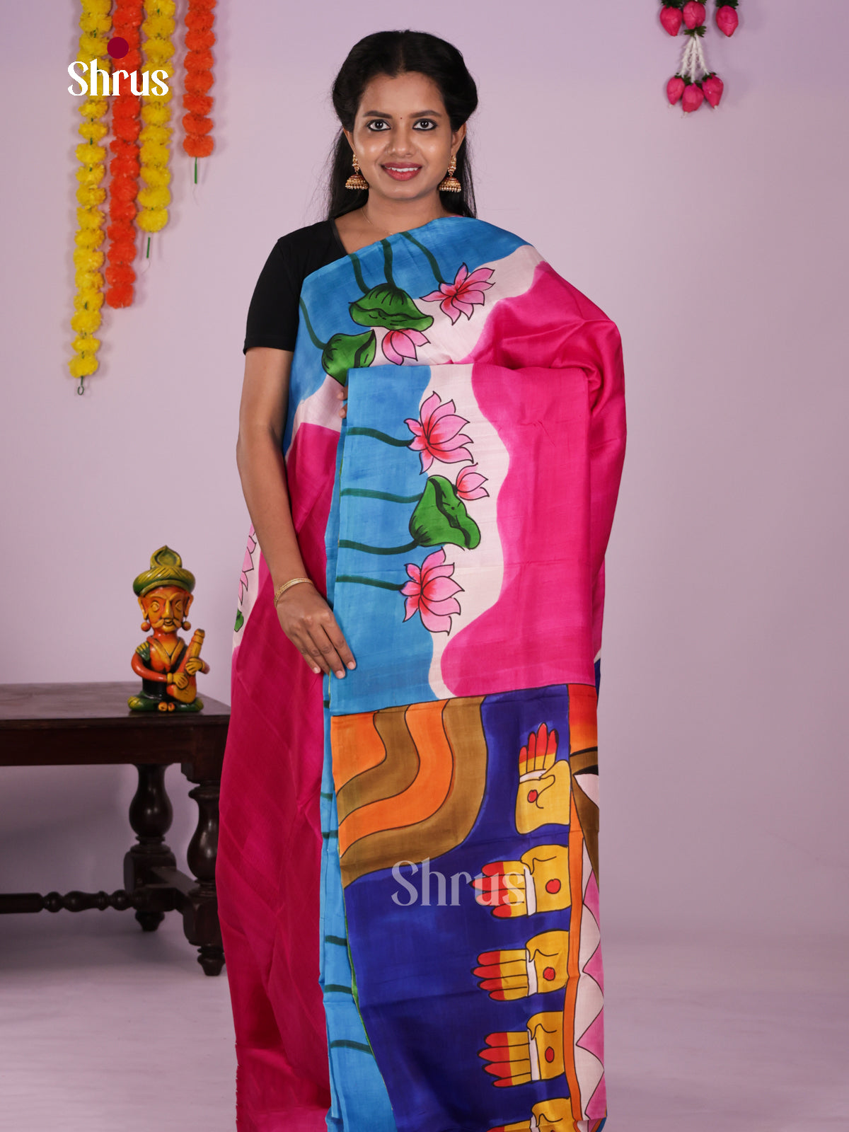 DIS24093 - Tussar Saree - Shop on Shrus.com