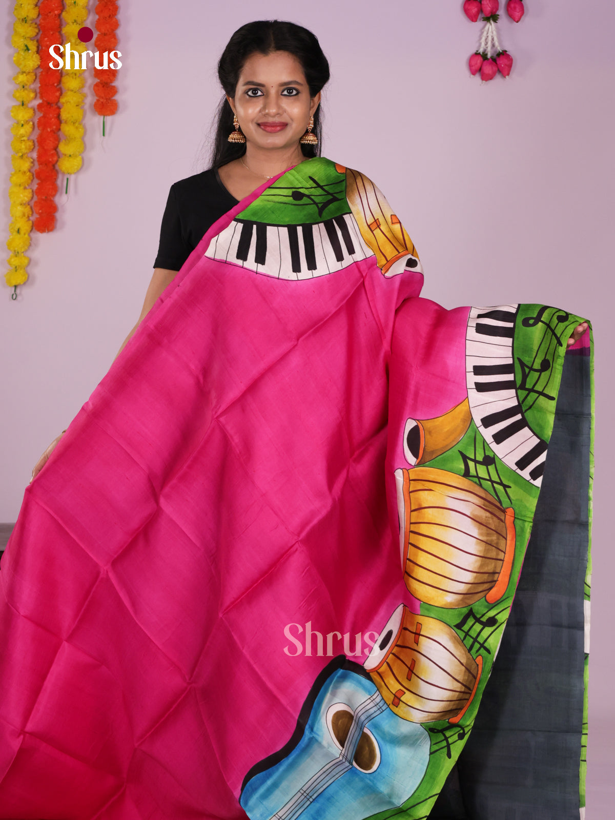 DIS24094 - Tussar Saree - Shop on Shrus.com