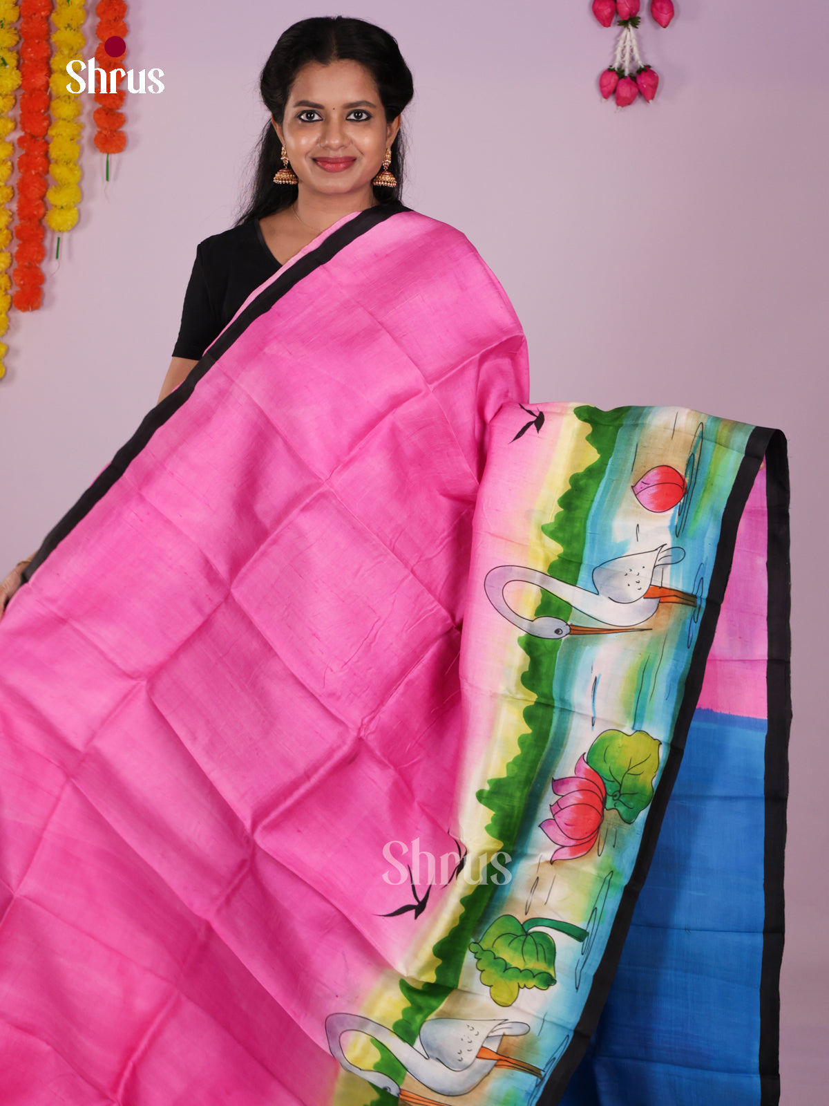 DIS24095 - Tussar Saree - Shop on Shrus.com