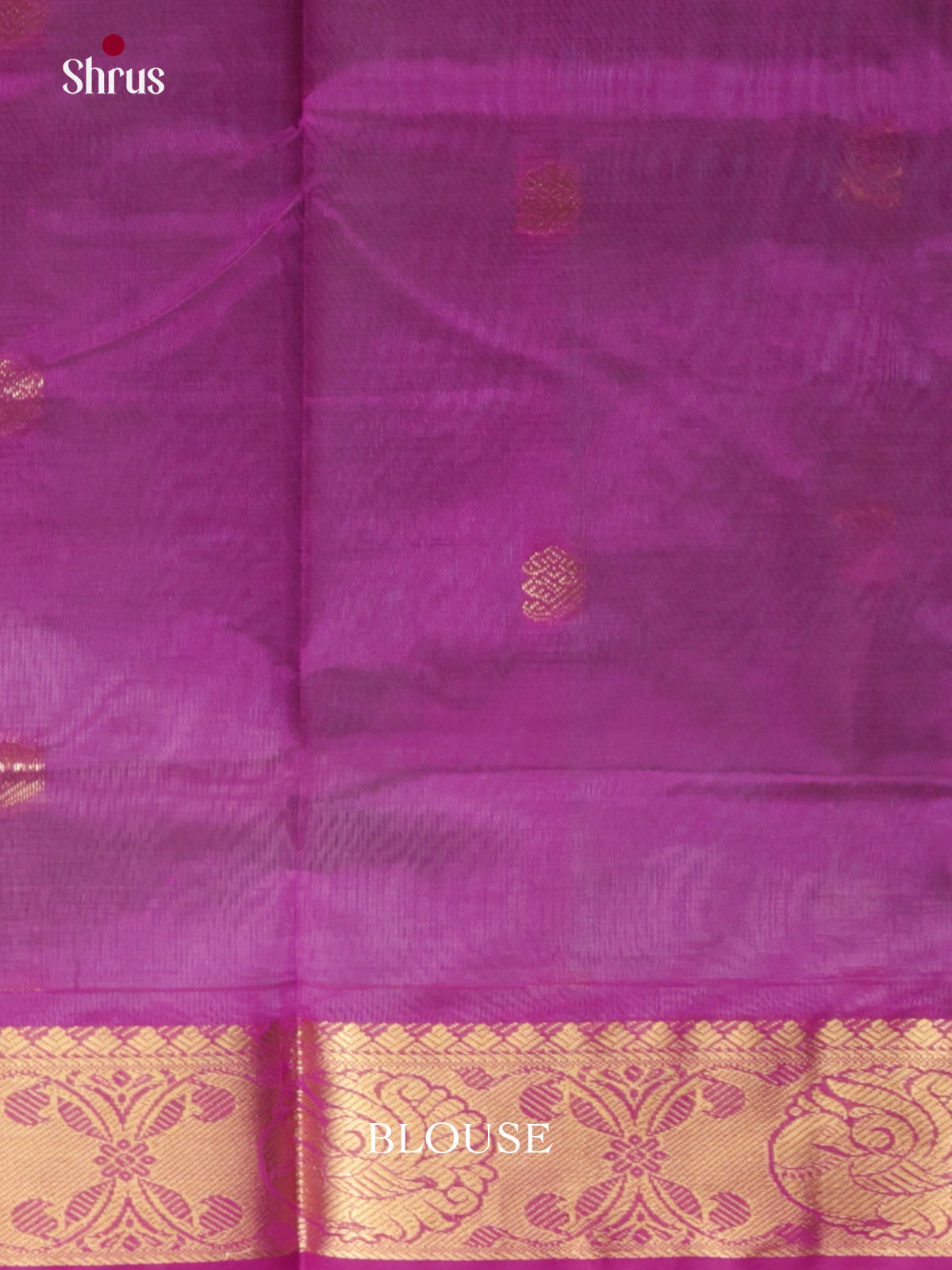 DIS24277 - Silk Cotton Saree - Shop on Shrus.com
