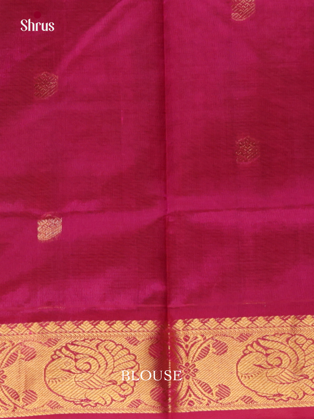 DIS24278 - Silk Cotton Saree - Shop on Shrus.com