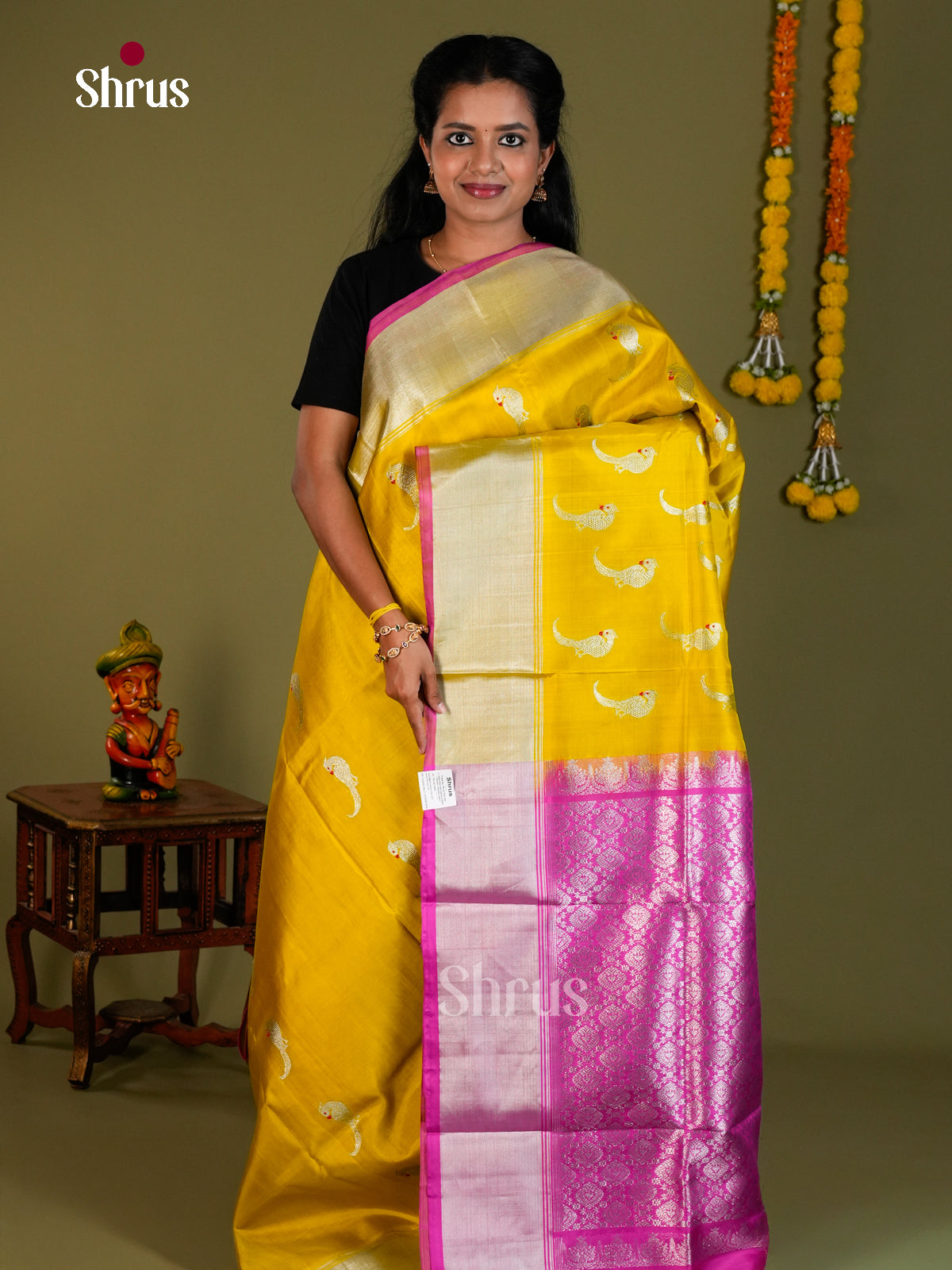 DIS24284 - Venkatagiri silk Saree - Shop on Shrus.com