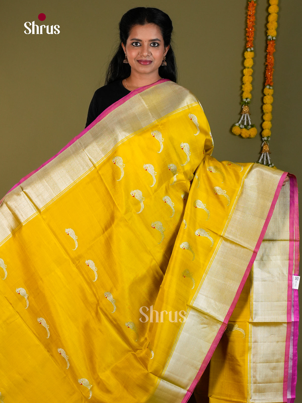 DIS24284 - Venkatagiri silk Saree - Shop on Shrus.com