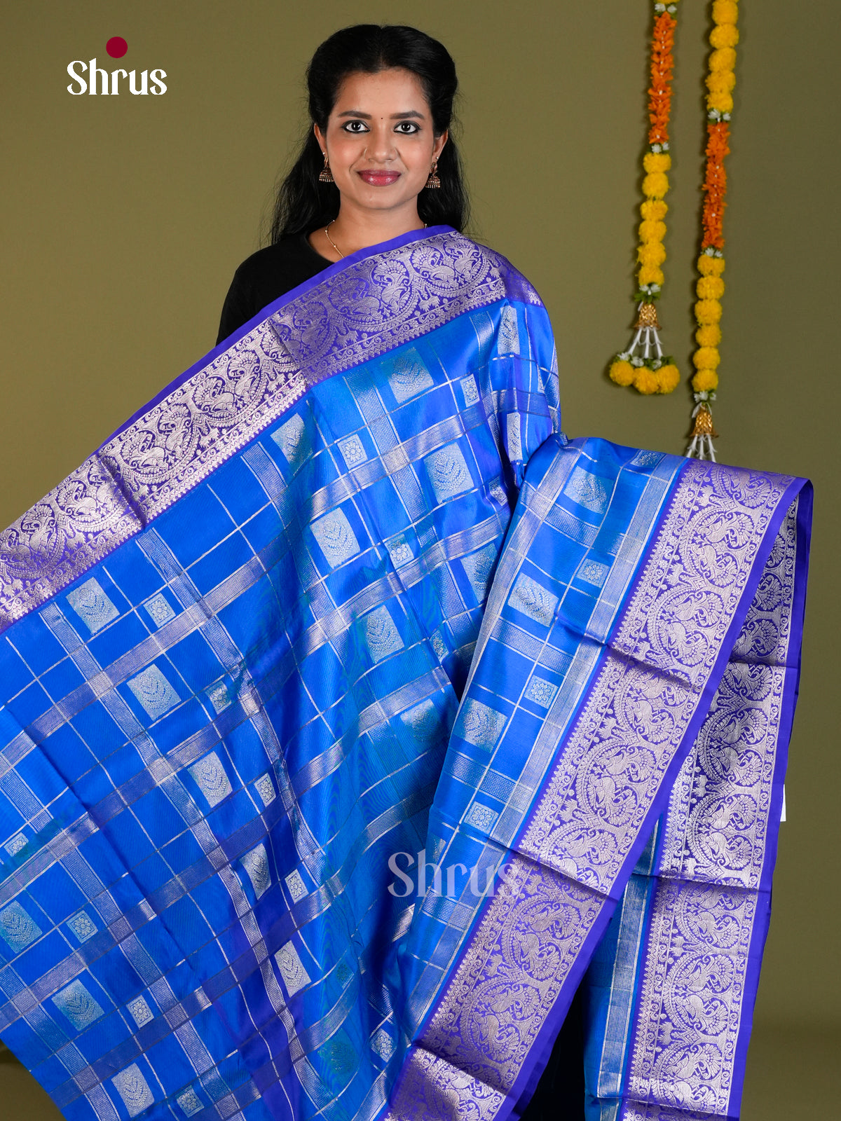 DIS24295 - Venkatagiri silk Saree - Shop on Shrus.com