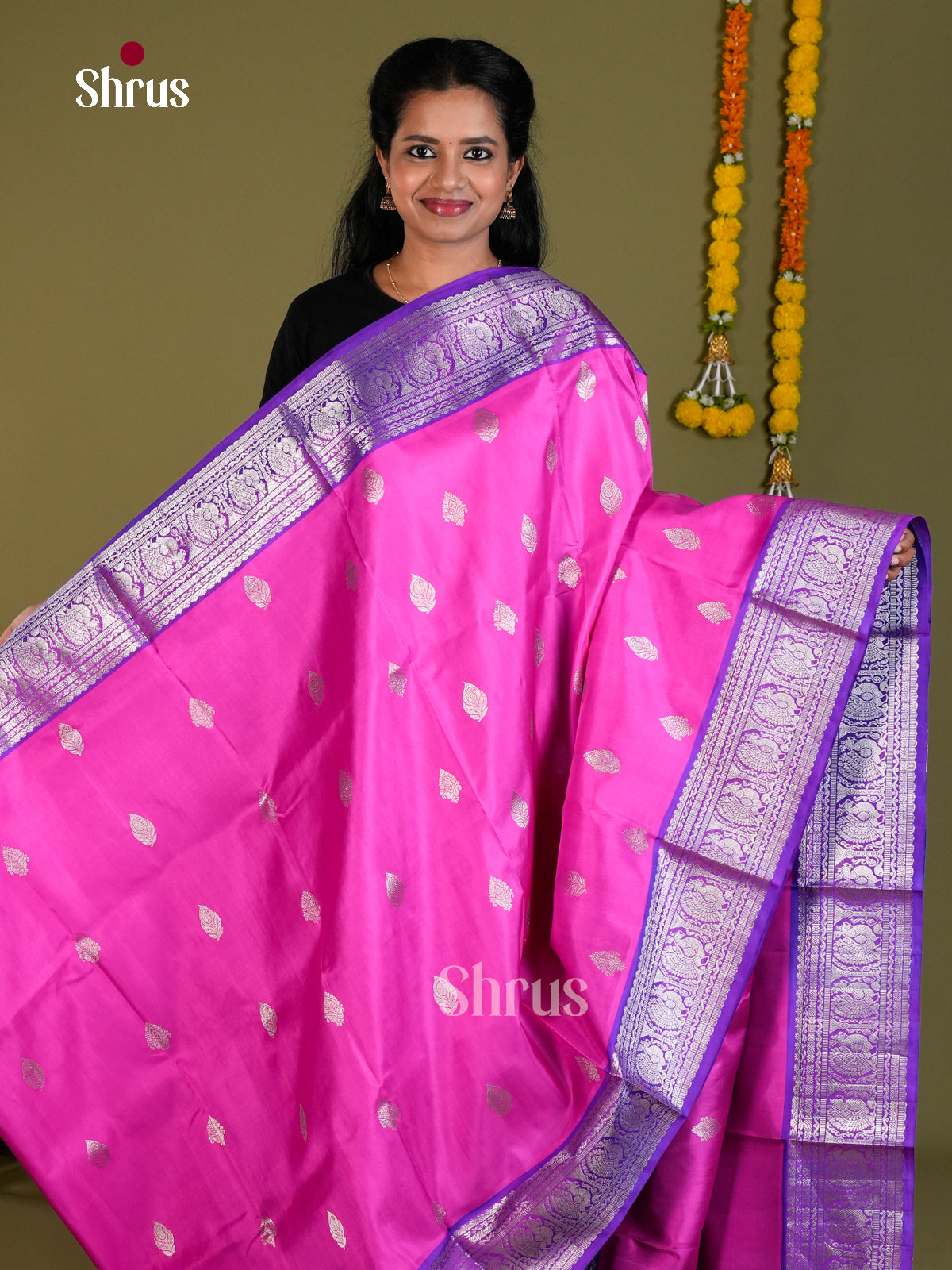 DIS24312 - Venkatagiri silk Saree - Shop on Shrus.com