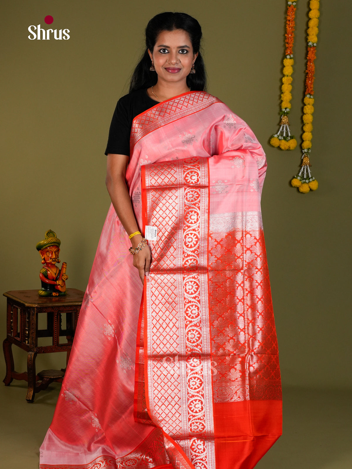 DIS24317 - Venkatagiri silk Saree - Shop on Shrus.com
