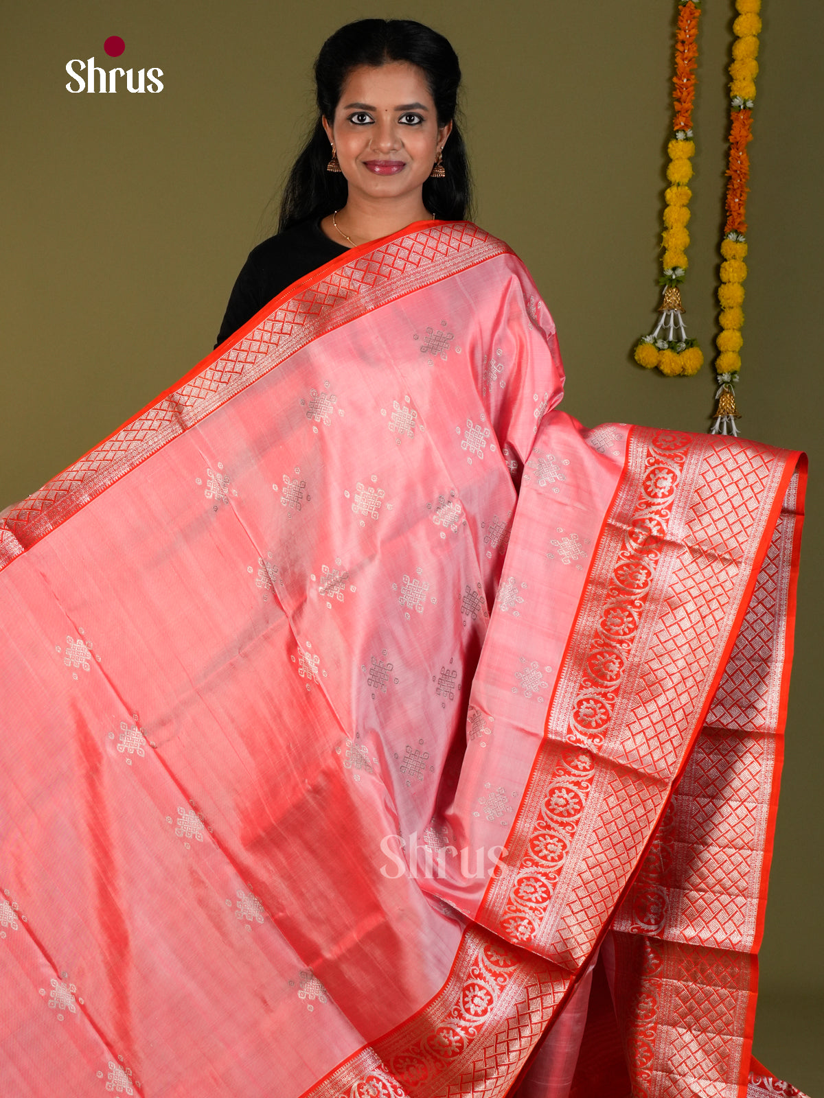 DIS24317 - Venkatagiri silk Saree - Shop on Shrus.com