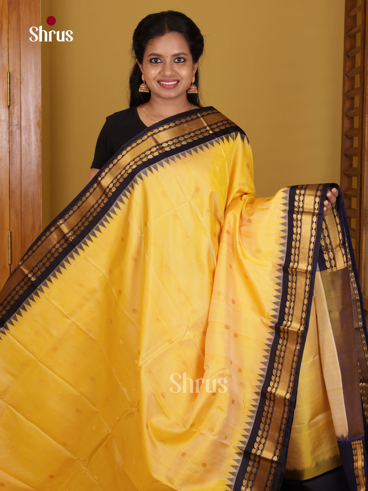 DIS24697 - Gadwal silk Saree - Shop on Shrus.com
