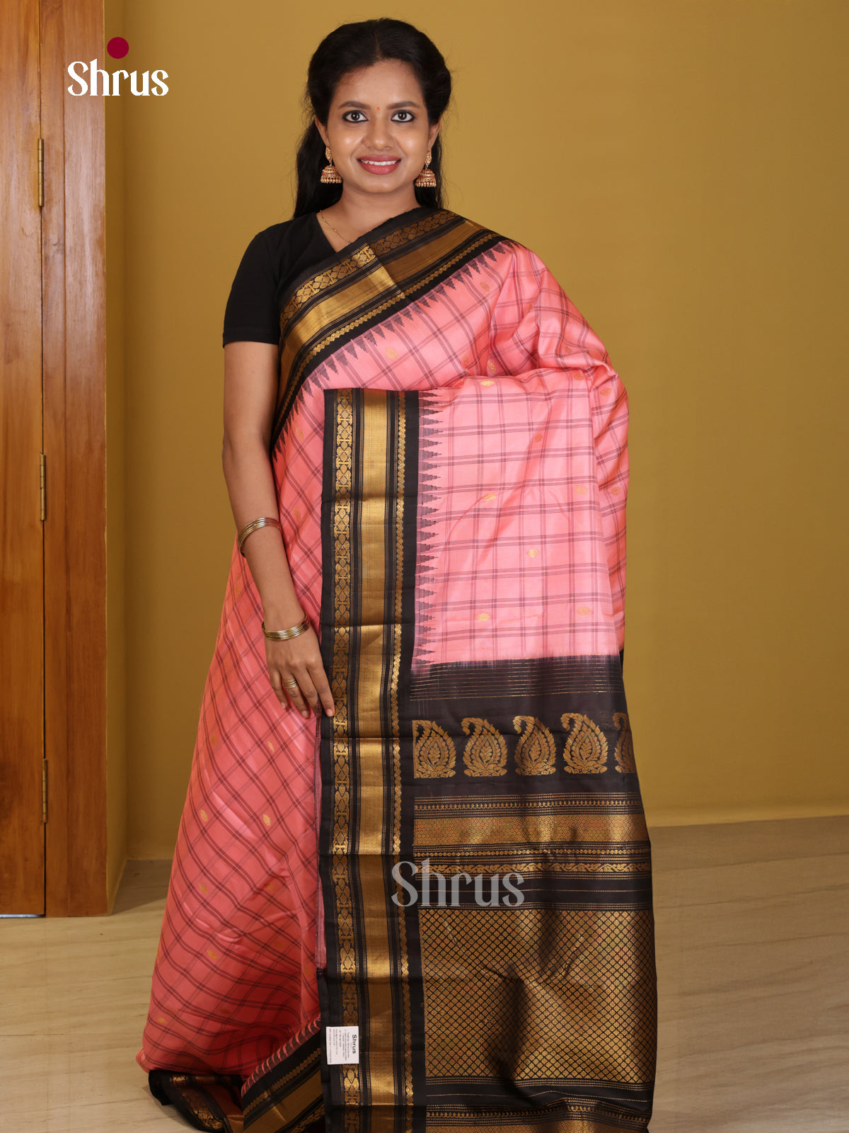 DIS24721 - Gadwal silk Saree