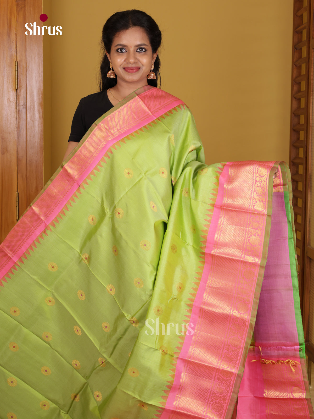 DIS24747 - Gadwal silk Saree