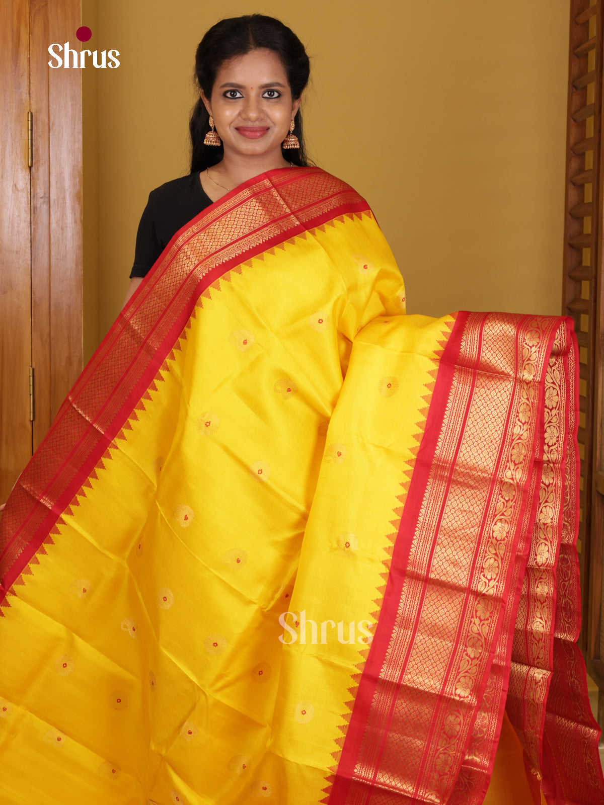DIS24748 - Gadwal silk Saree