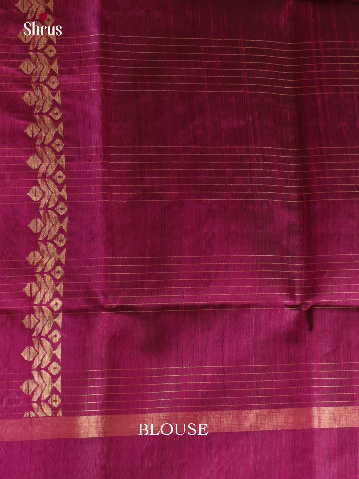 DIS24850 - Raw Silk Saree - Shop on Shrus.com