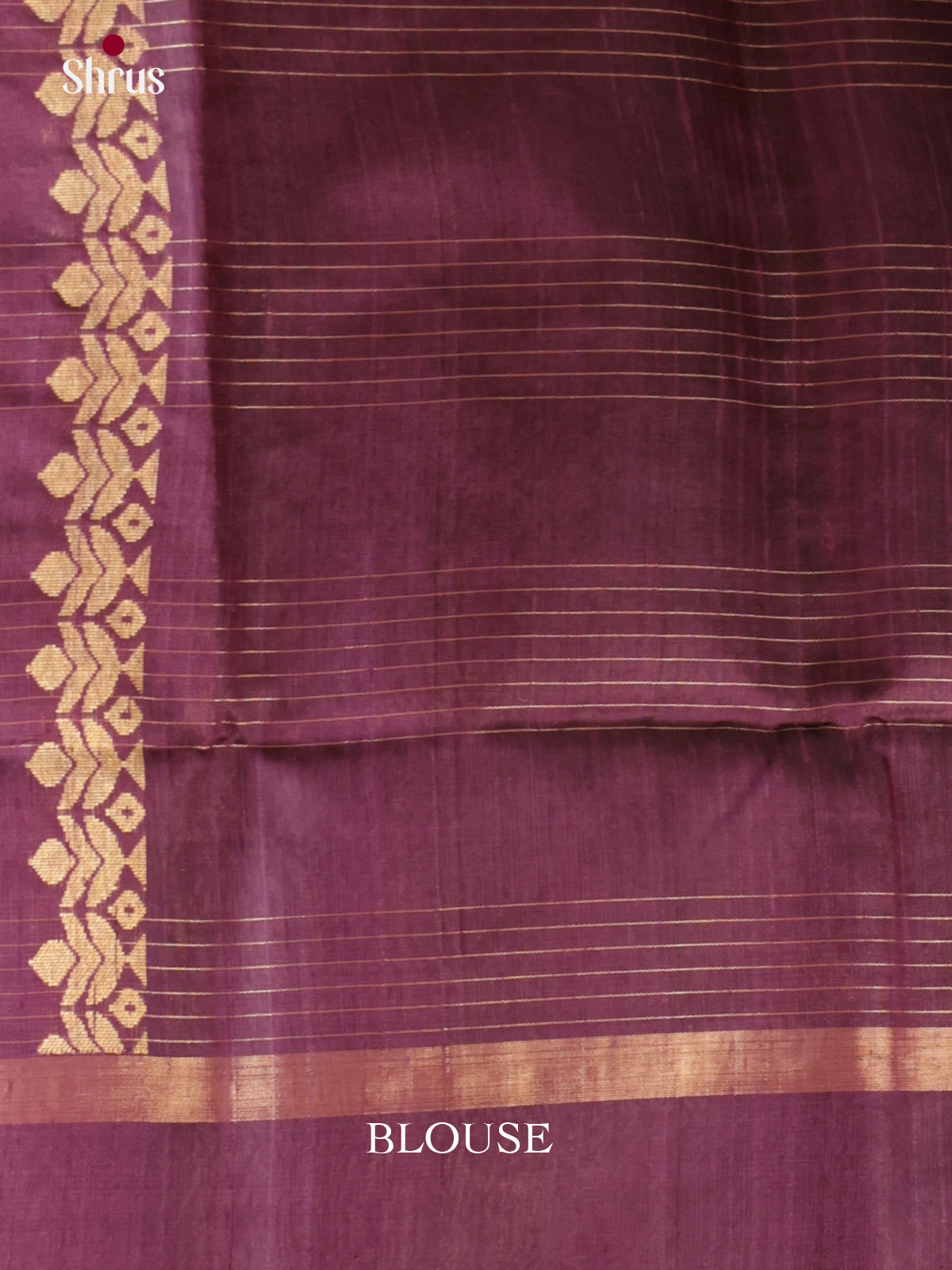 DIS24854 - Raw Silk Saree - Shop on Shrus.com