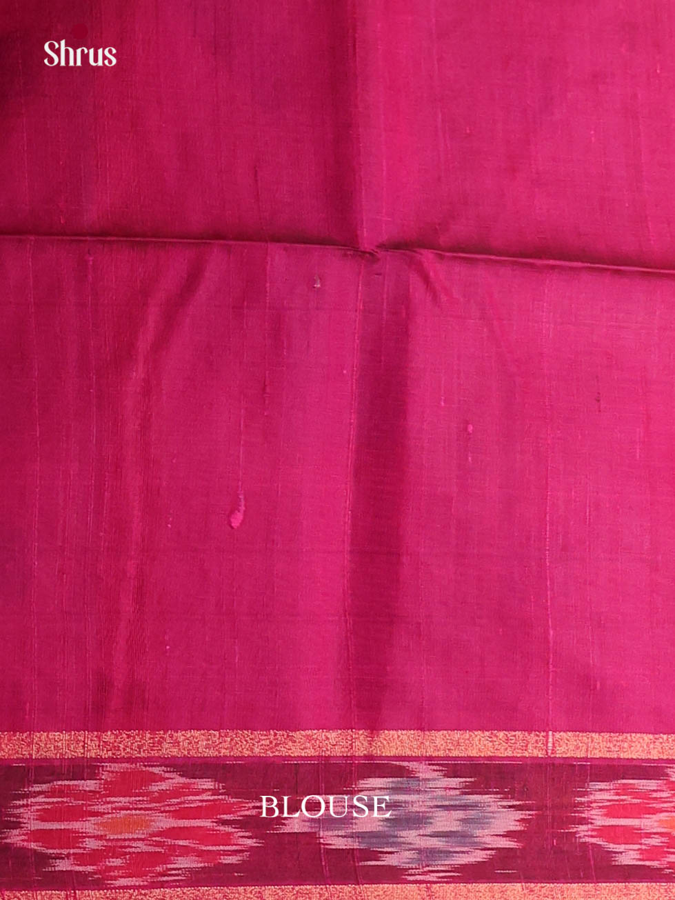 Violet & Majenta- Raw Silk Saree
