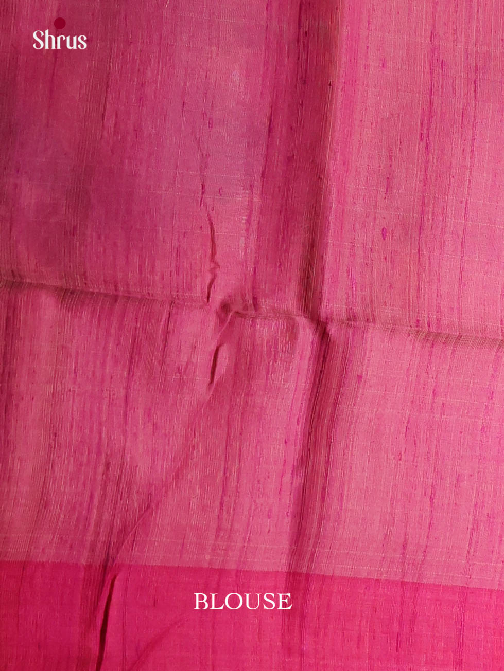 Pista Green & Pink - Raw Silk Saree