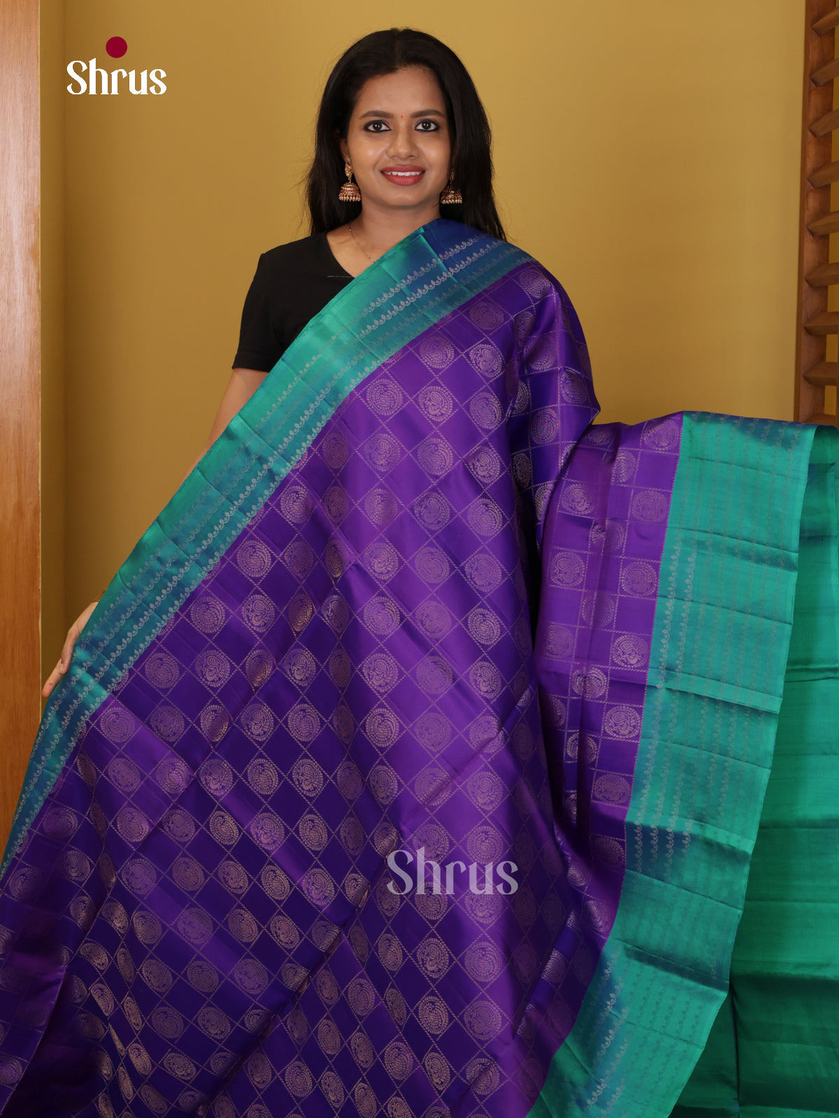 DIS25368 - Soft Silk (HR) Saree - Shop on Shrus.com