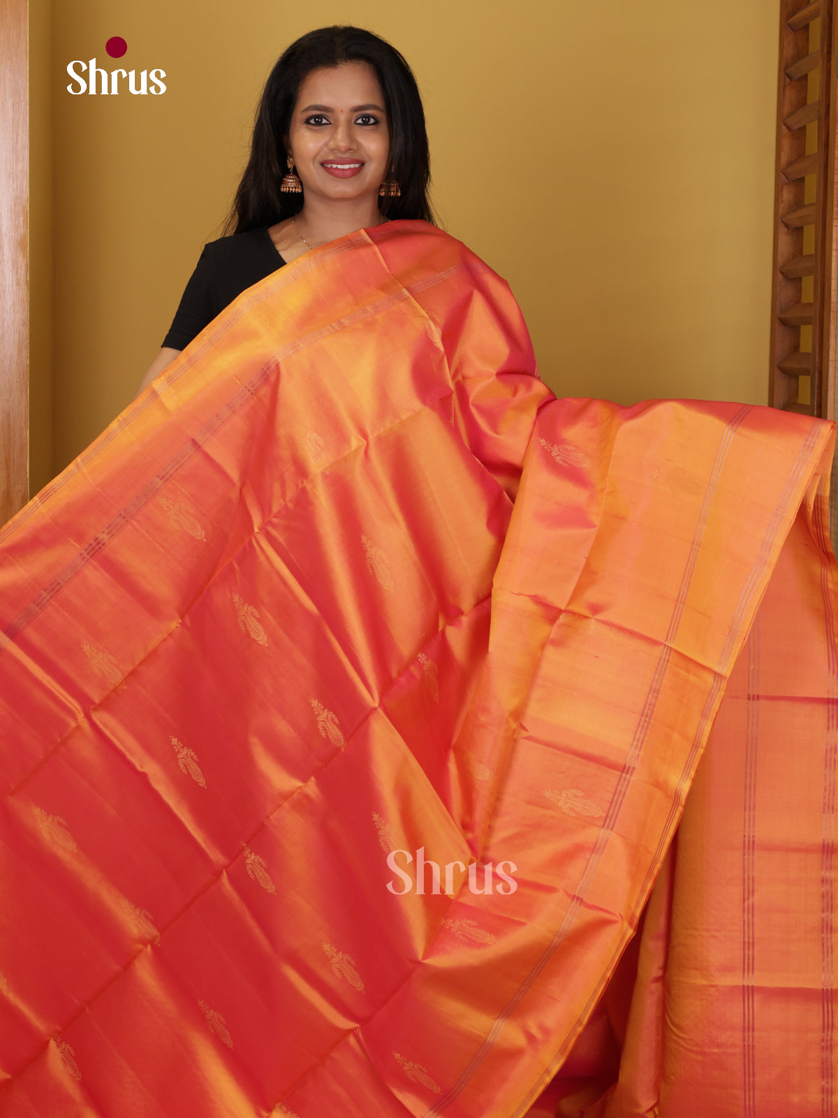 DIS25390 - Soft Silk (HR) Saree - Shop on Shrus.com