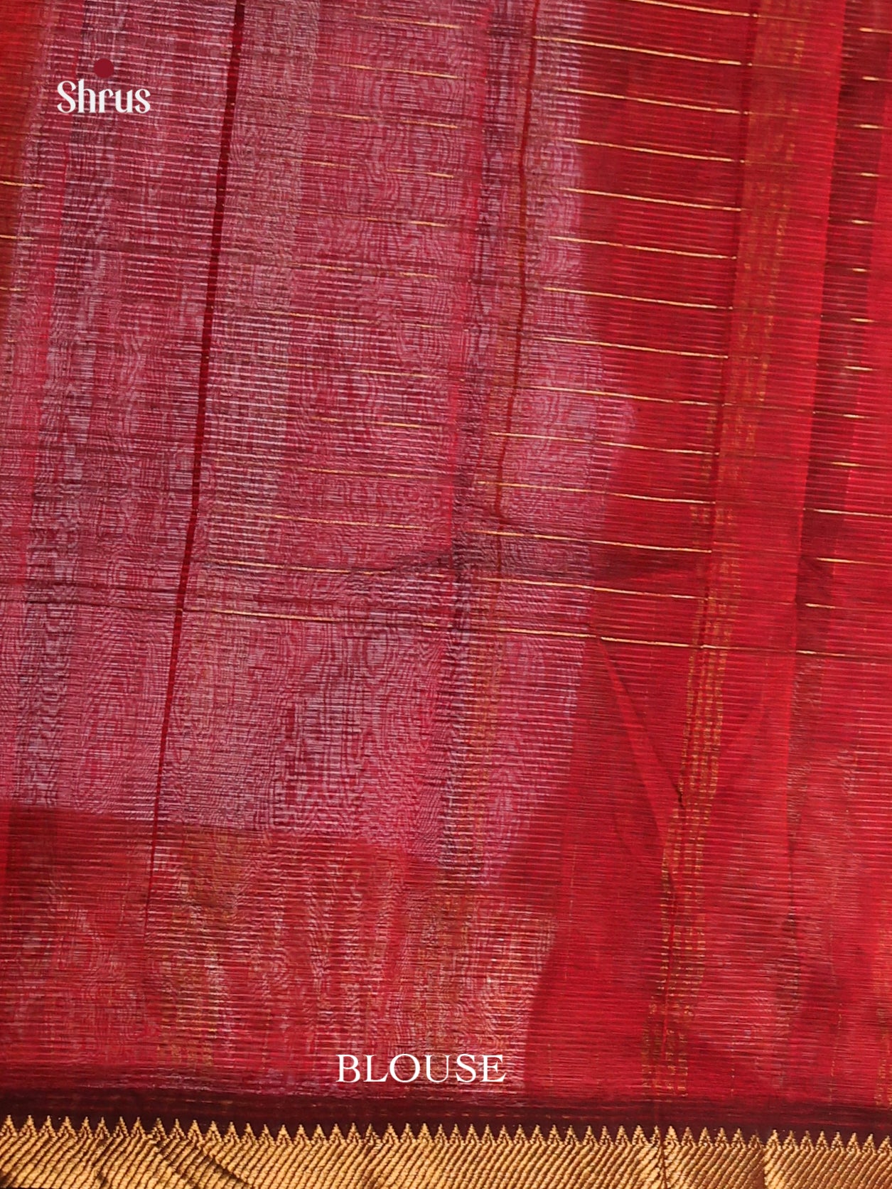 Maroon(Single Tone) - Mangalagiri silkcotton Saree