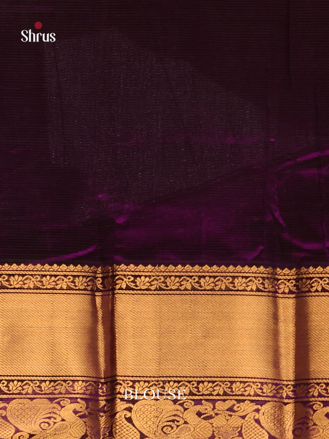 Violet & Red - Mangalagiri silkcotton Saree