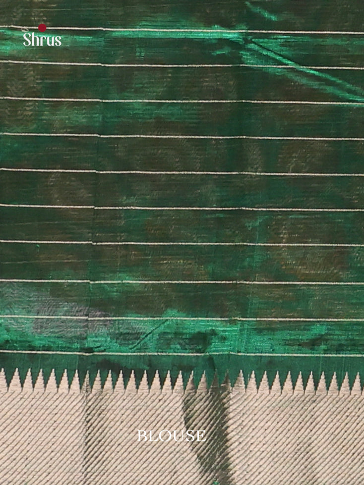 Green(Single Tone) - Mangalagiri silkcotton Saree