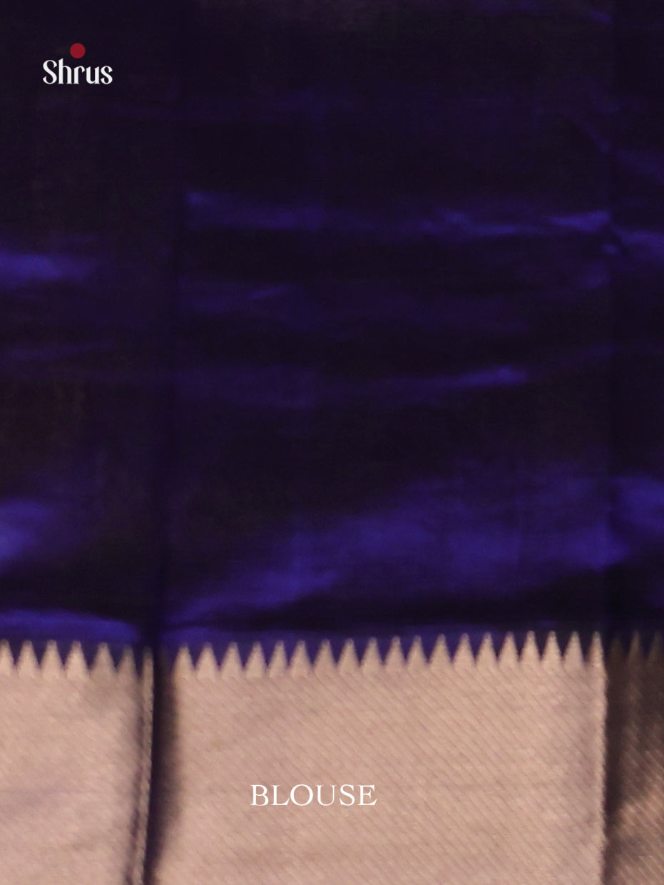 Blue(Single Tone) - Mangalagiri silkcotton Saree