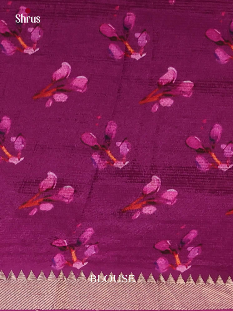 DIS26355 - Mangalagiri printed silkcotton Saree