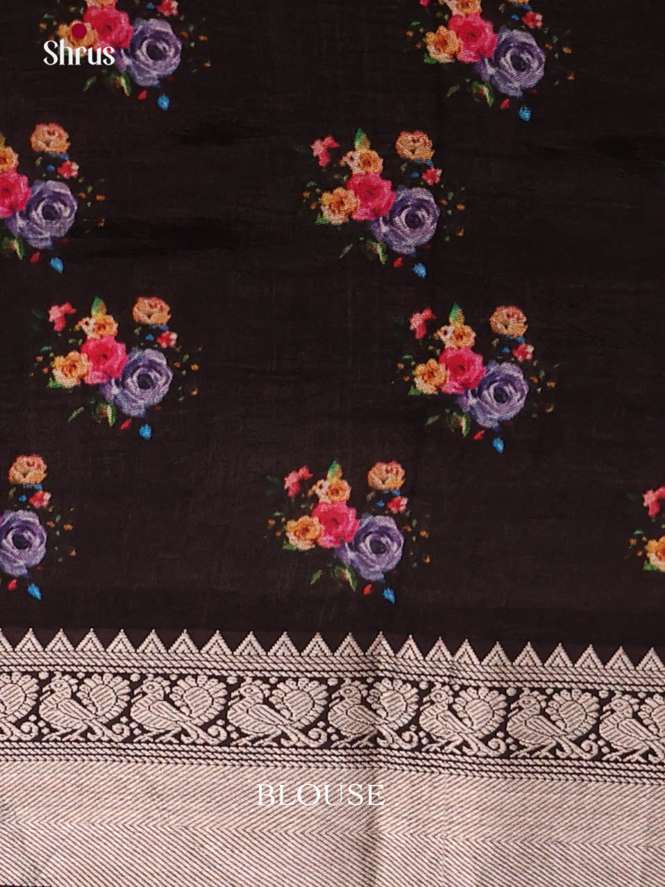 DIS26372 - Mangalagiri printed silkcotton Saree - Shop on Shrus.com
