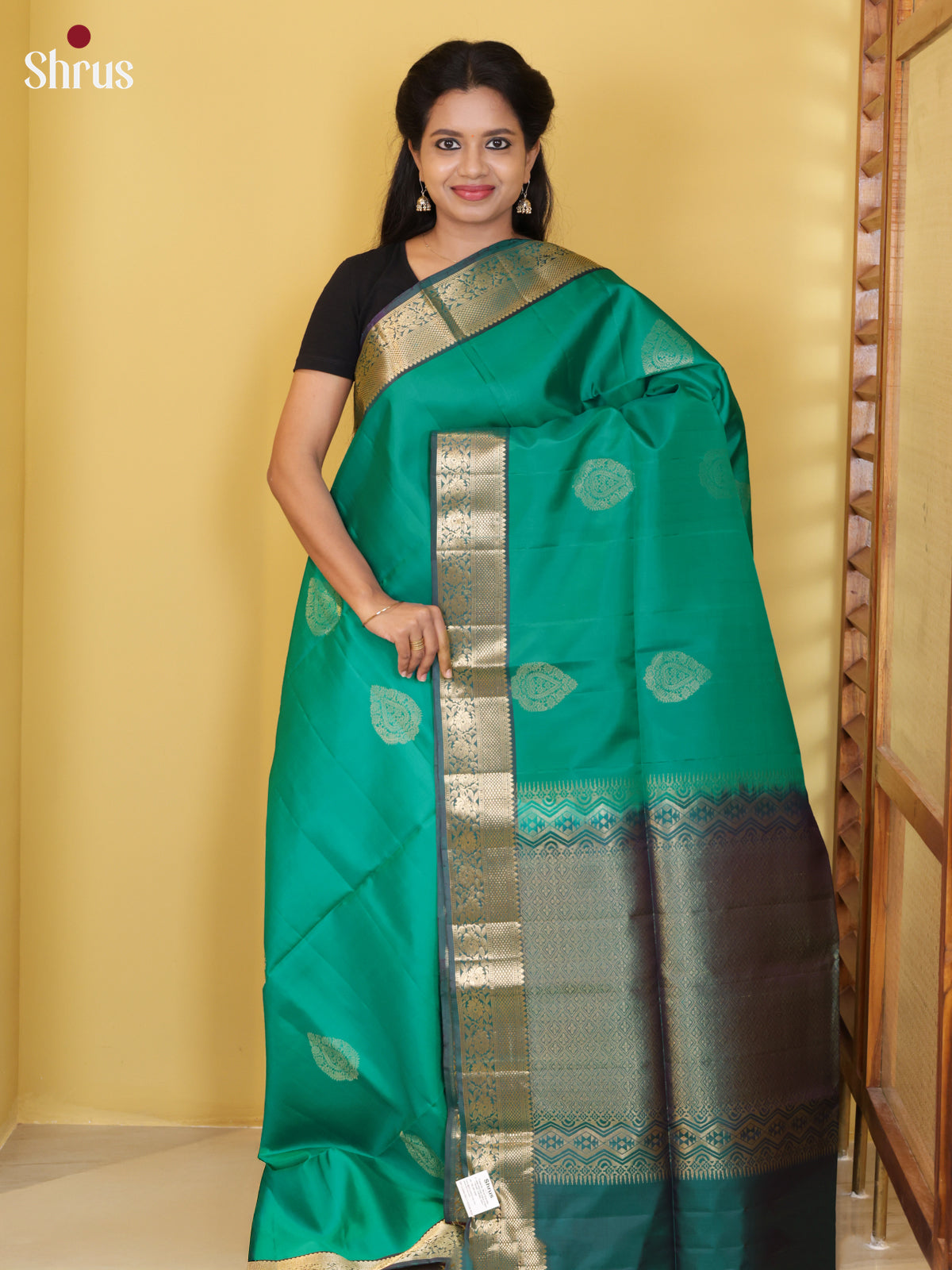 DIS26635 - Kanchipuram silk (HR) Saree - Shop on Shrus.com