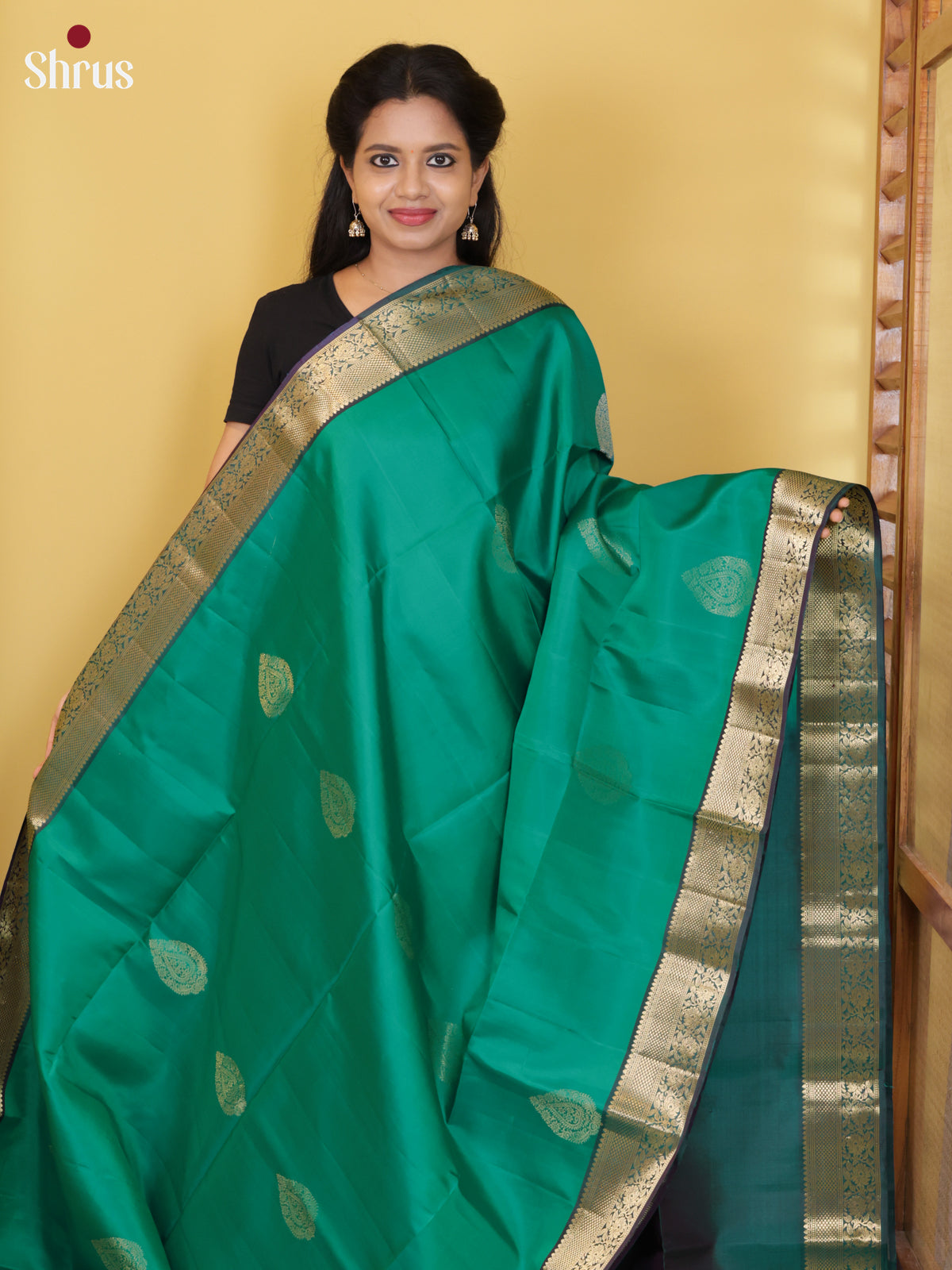 DIS26635 - Kanchipuram silk (HR) Saree - Shop on Shrus.com