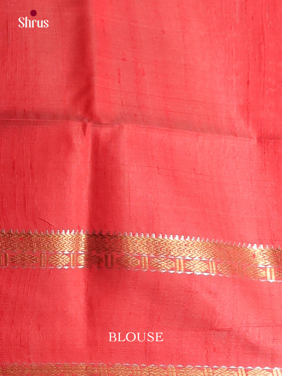 Mustard & Orangish Pink - Raw Silk Saree