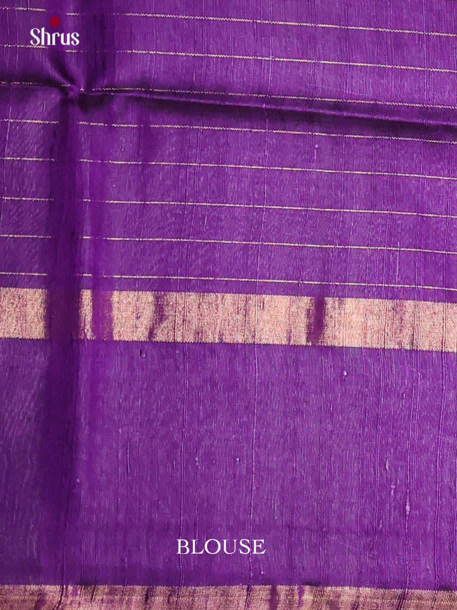 DIS27029 - Raw Silk Saree - Shop on Shrus.com