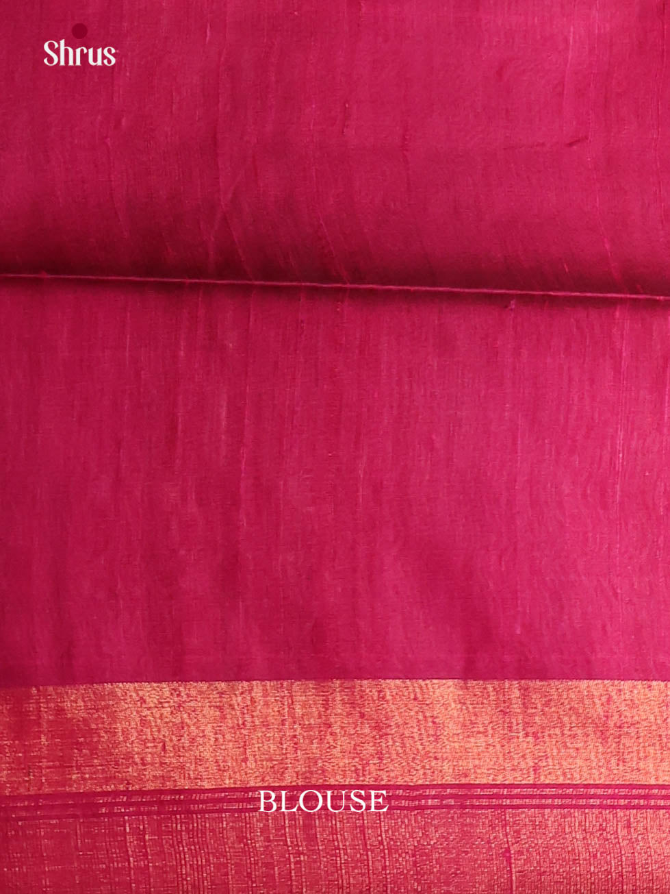 Yellow & Majenta - Raw Silk Saree