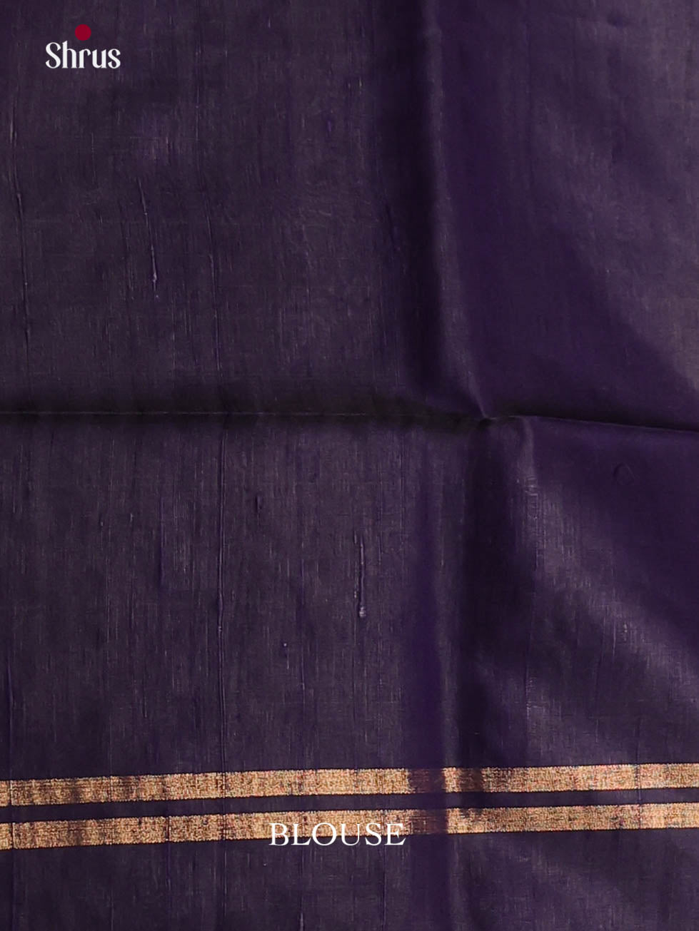 Red & Blue- Raw Silk Saree - Shop on Shrus.com