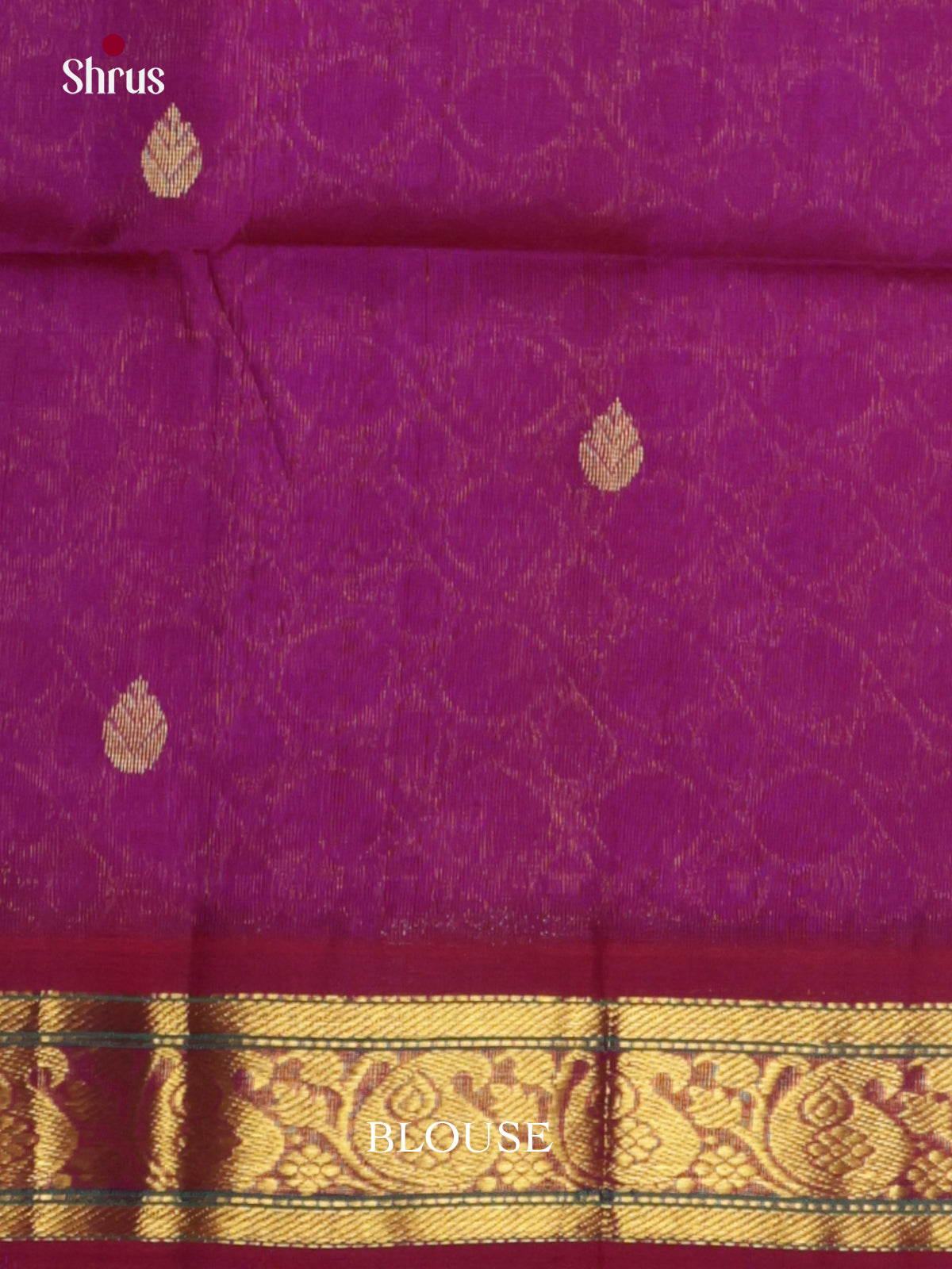 DIS27381 - Korvai-Small border Saree - Shop on Shrus.com