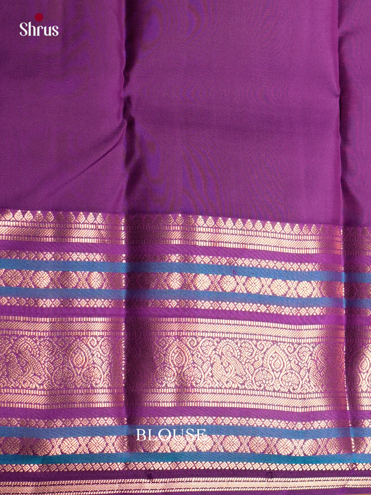 DIS27462 - Kanchipuram Butta design Saree - Shop on Shrus.com
