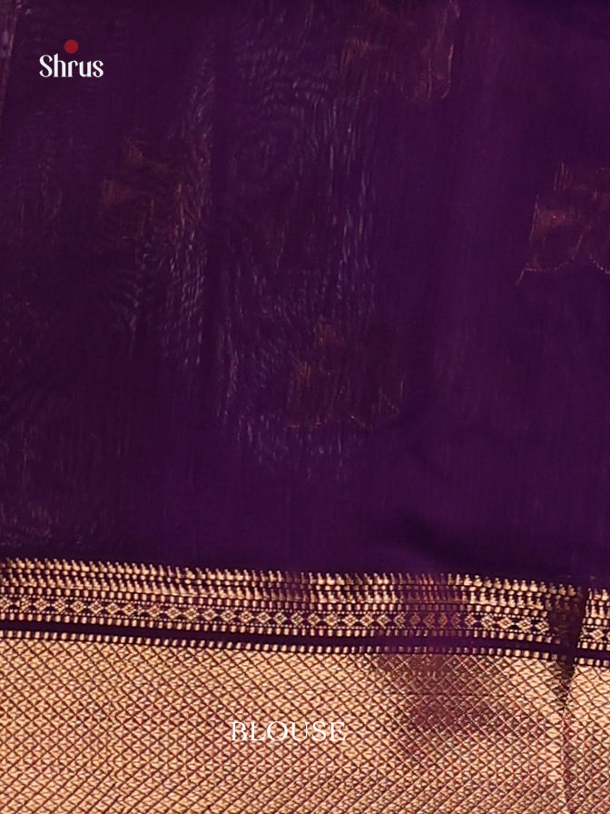 DIS27497 - Maheshwari silkcotton Saree - Shop on Shrus.com