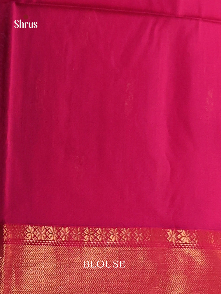 DIS27565 - Maheshwari silkcotton Saree - Shop on Shrus.com