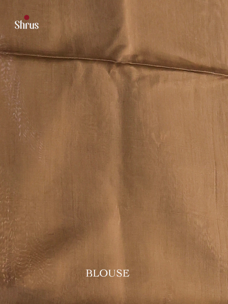 Pastel Grey- Maheshwari silkcotton Saree - Shop on Shrus.com