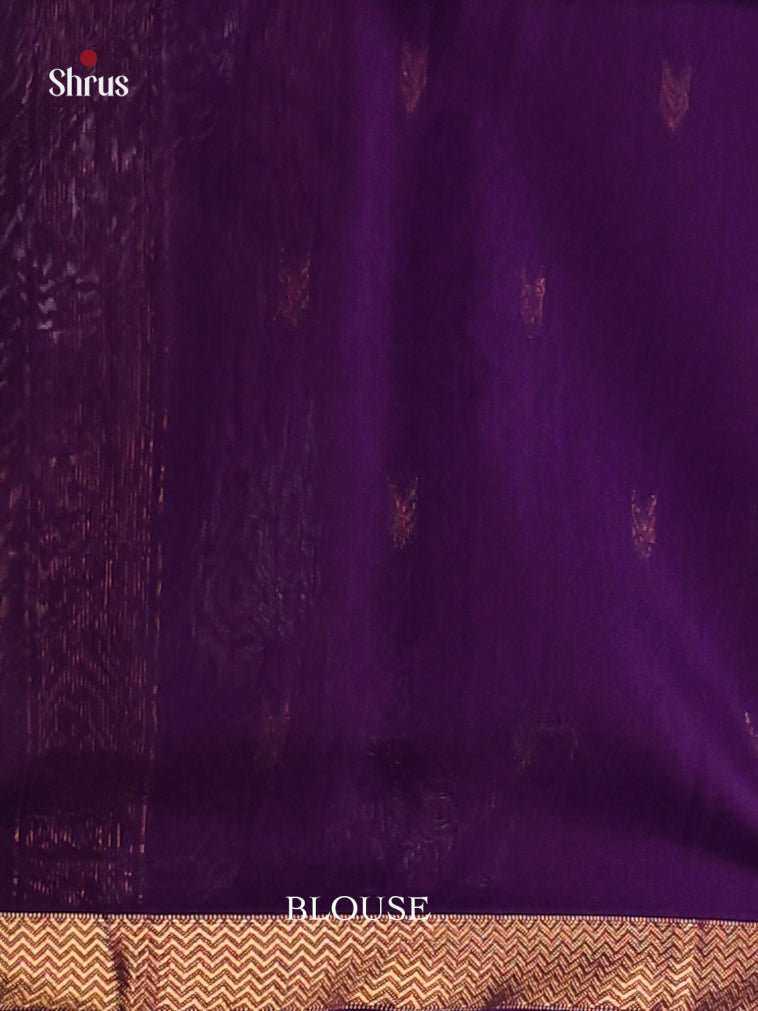 Green & Blue - Maheshwari silkcotton Saree - Shop on Shrus.com