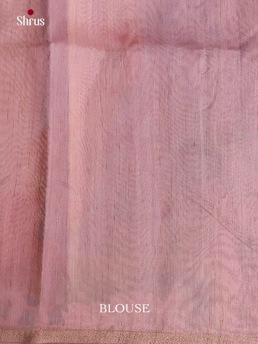 DIS29022 - Semi Chanderi Saree - Shop on Shrus.com